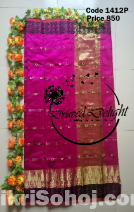 হাফ সিল্ক মনিকা শাড়ী